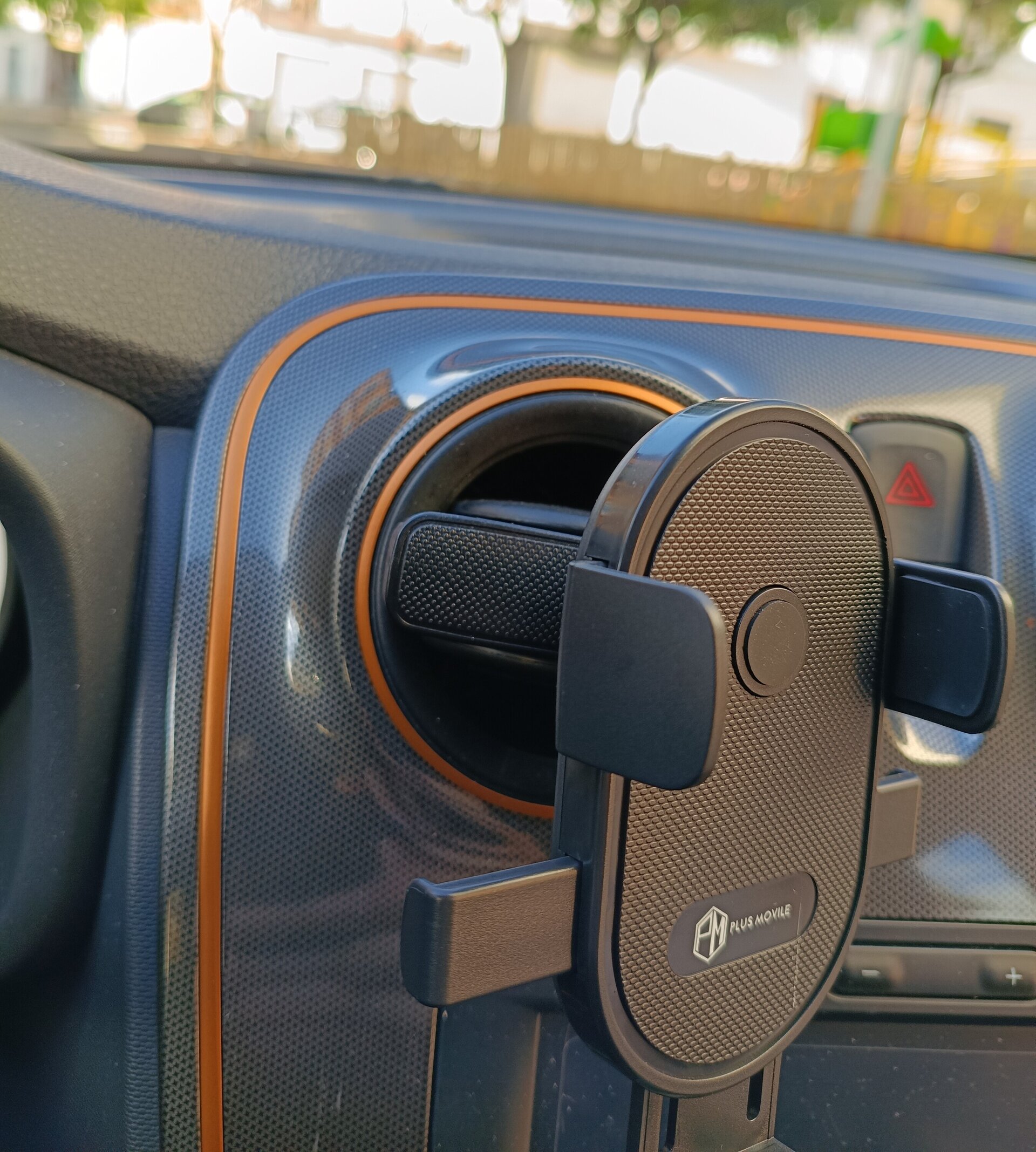 Soporte movil Rejilla redonda, Dacia Sandero II,  Mercedes Benz, etc. - 3