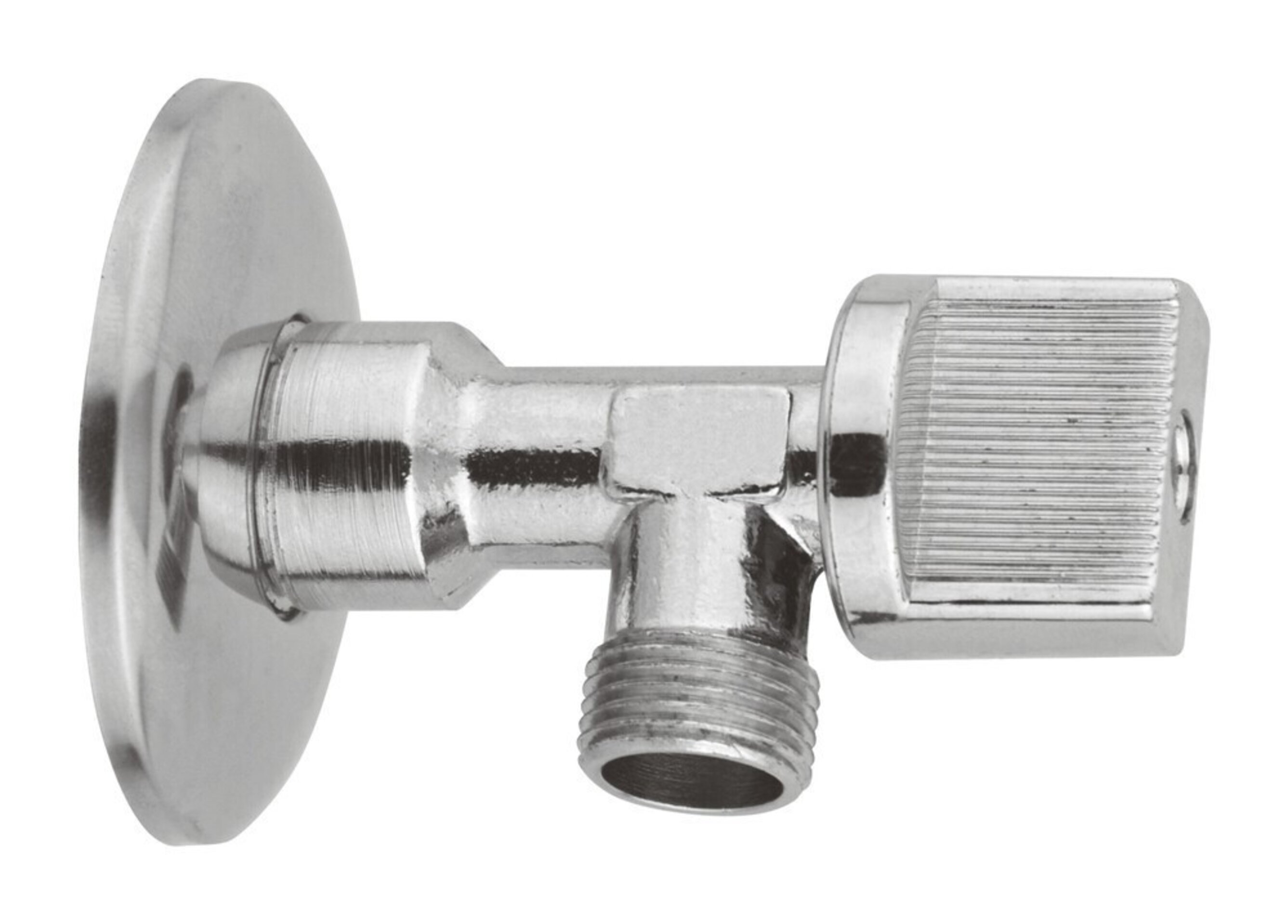 Llave escuadra cisterna, 1/2"-3/8" - 1