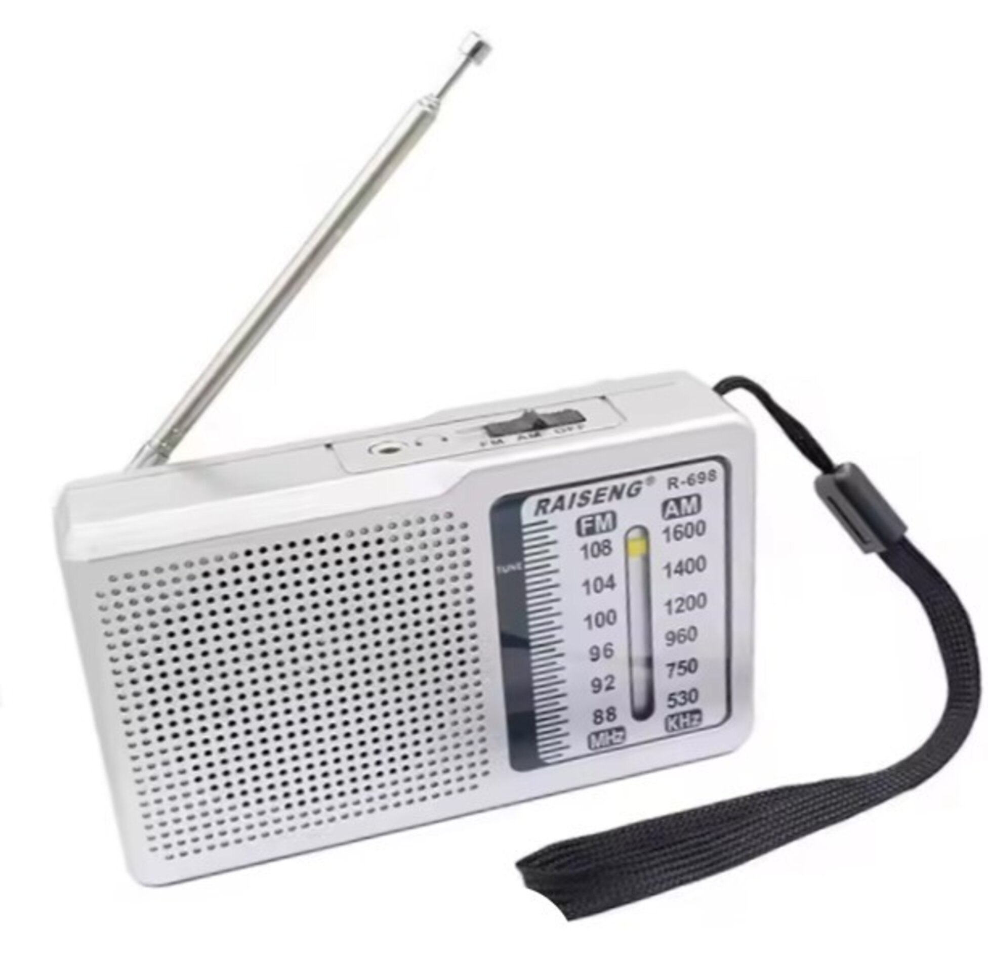 Radio FM/AM, portatil 2 pilas AA - 1