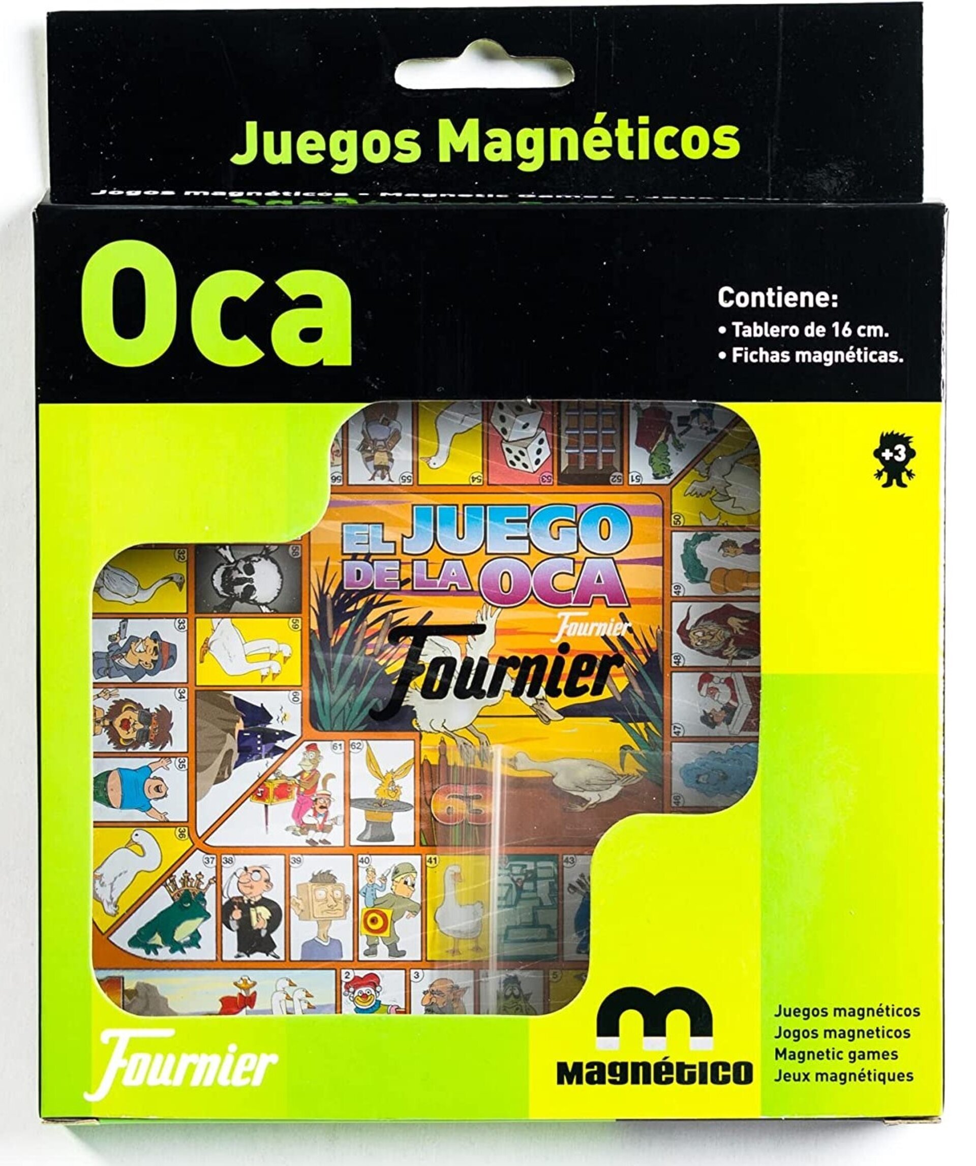 Juego Oca magnetico, 16×16 cmtrs. - 1