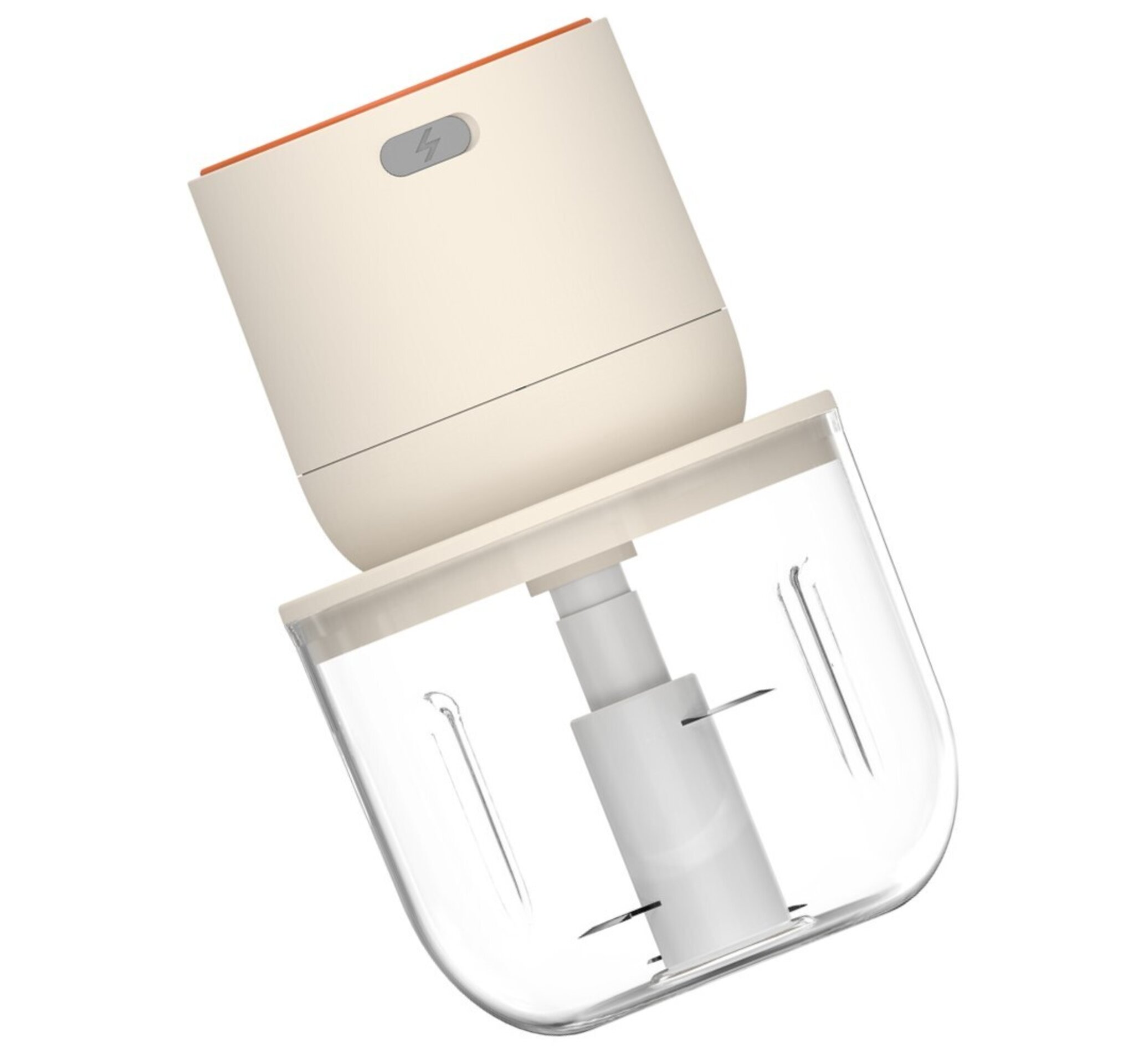 Picadora recargable USB, 600 ml, portatil - 2