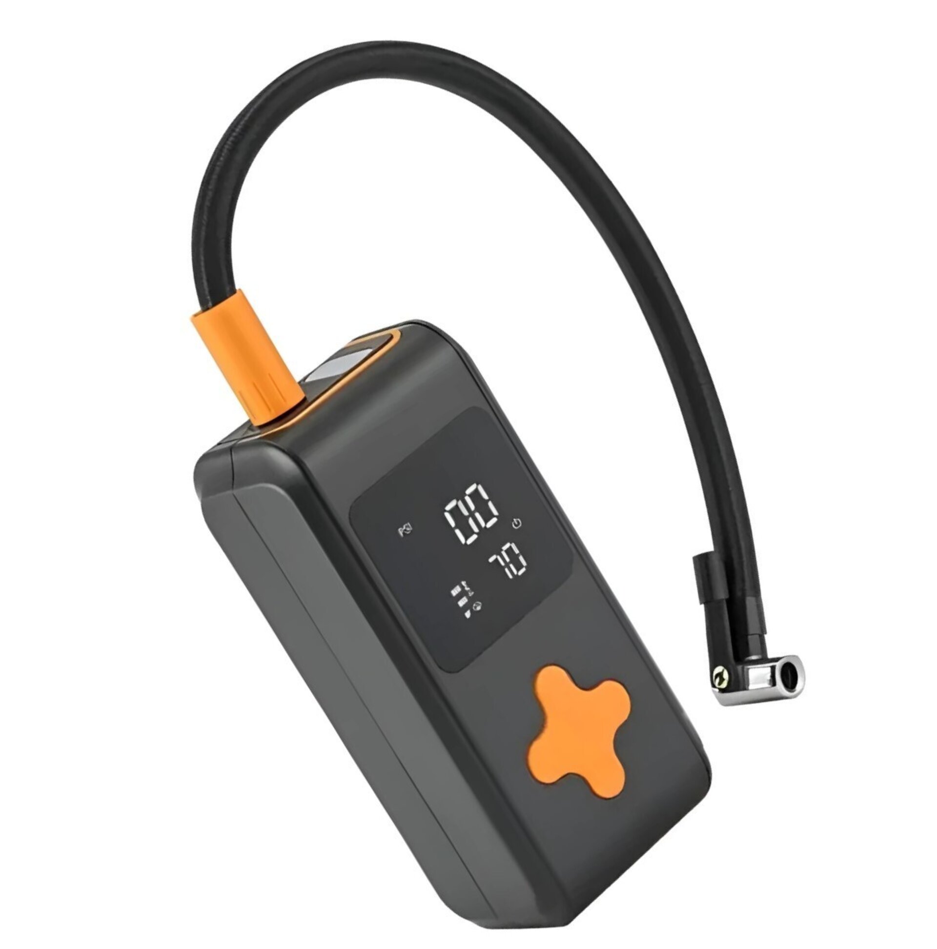 Compresor aire portatil con bateria, inflado neumaticos, vehiculos, bicis, etc. - 1