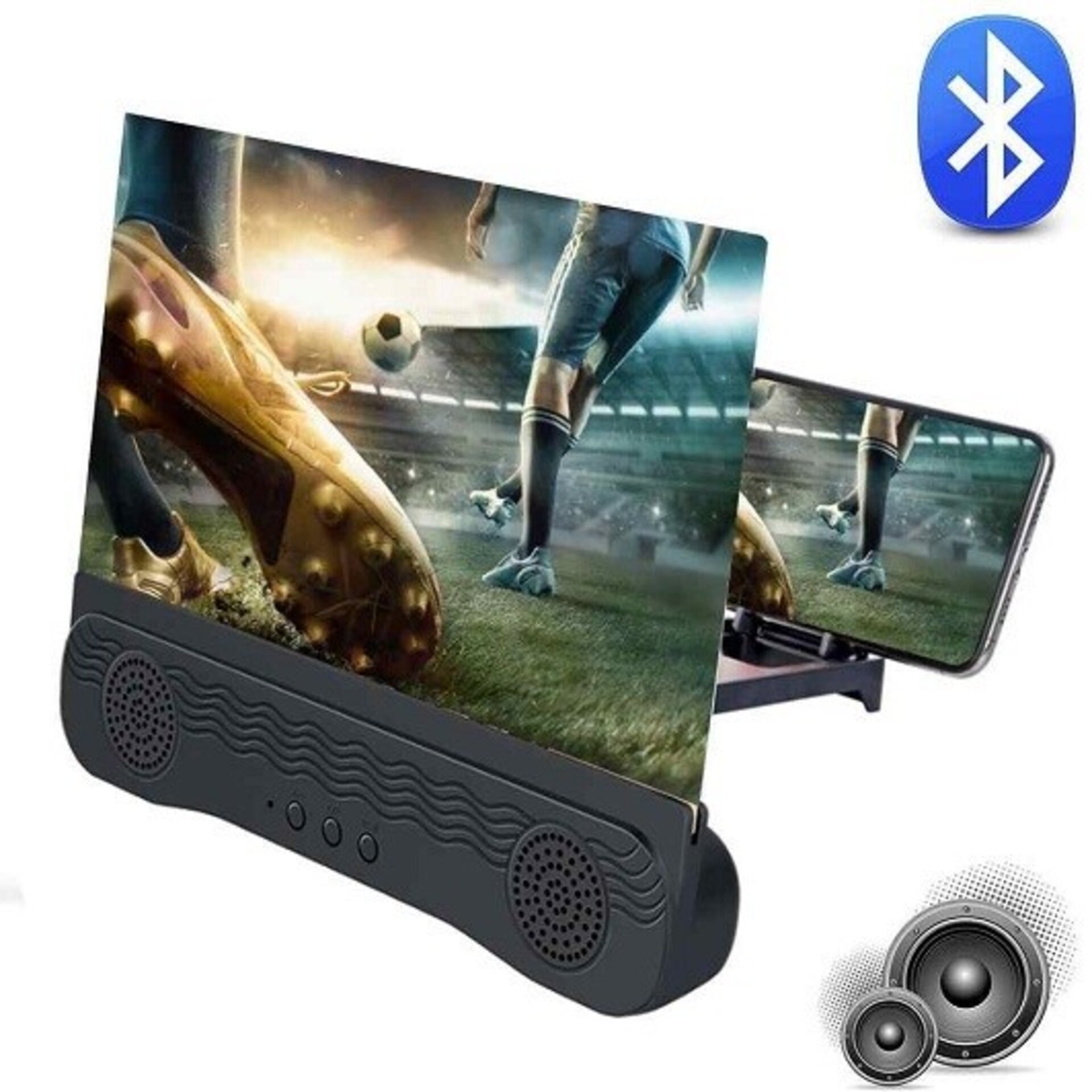 Pantalla ampliadora movil con altavoces - 1