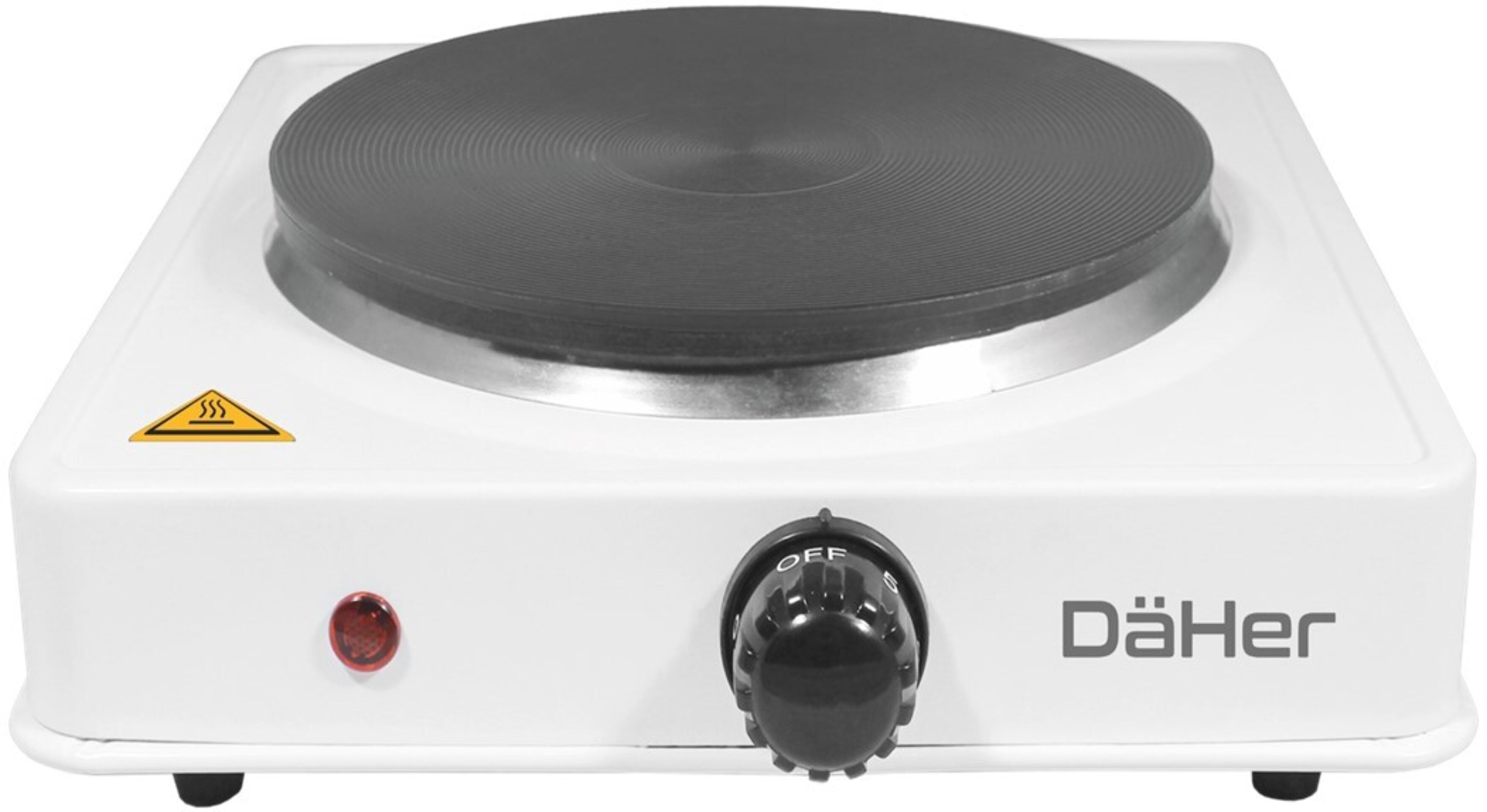 Hornillo Eléctrico 1.500W,  1 quemador, 230V - 1
