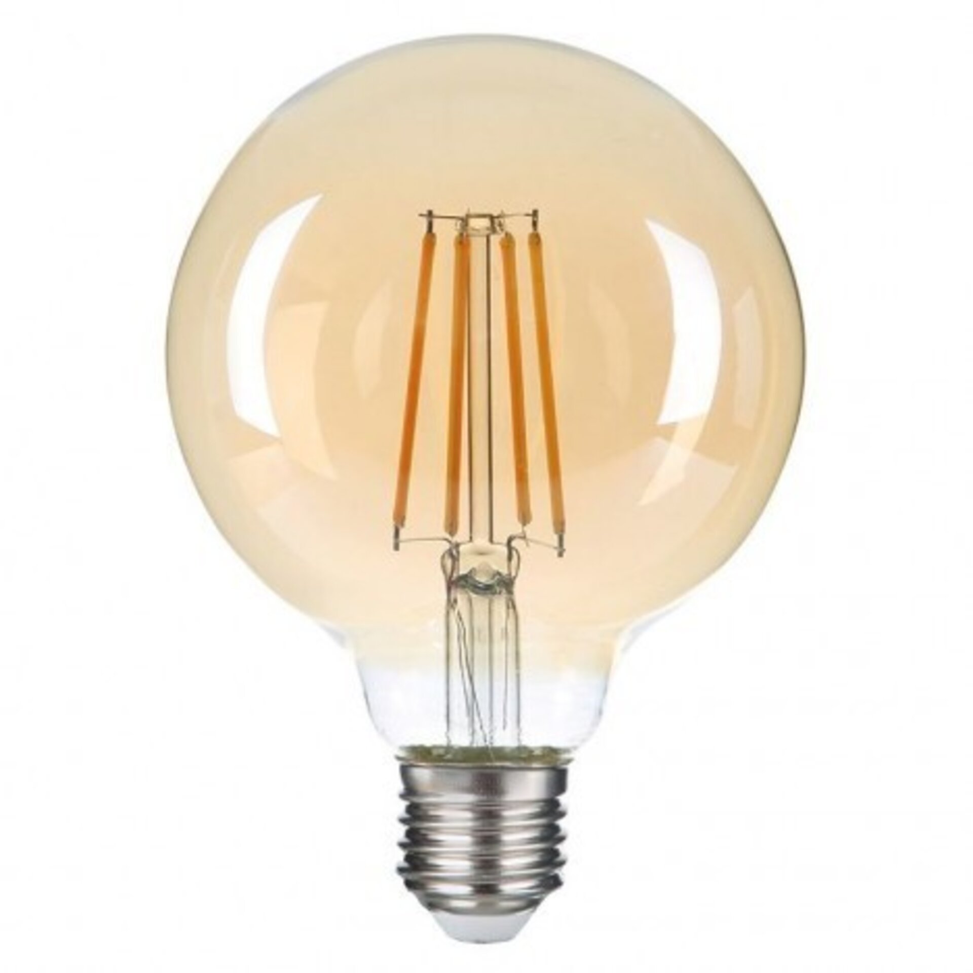 Bombilla 7W, Vintage, decorativa, E27, G95, 2500K - 1