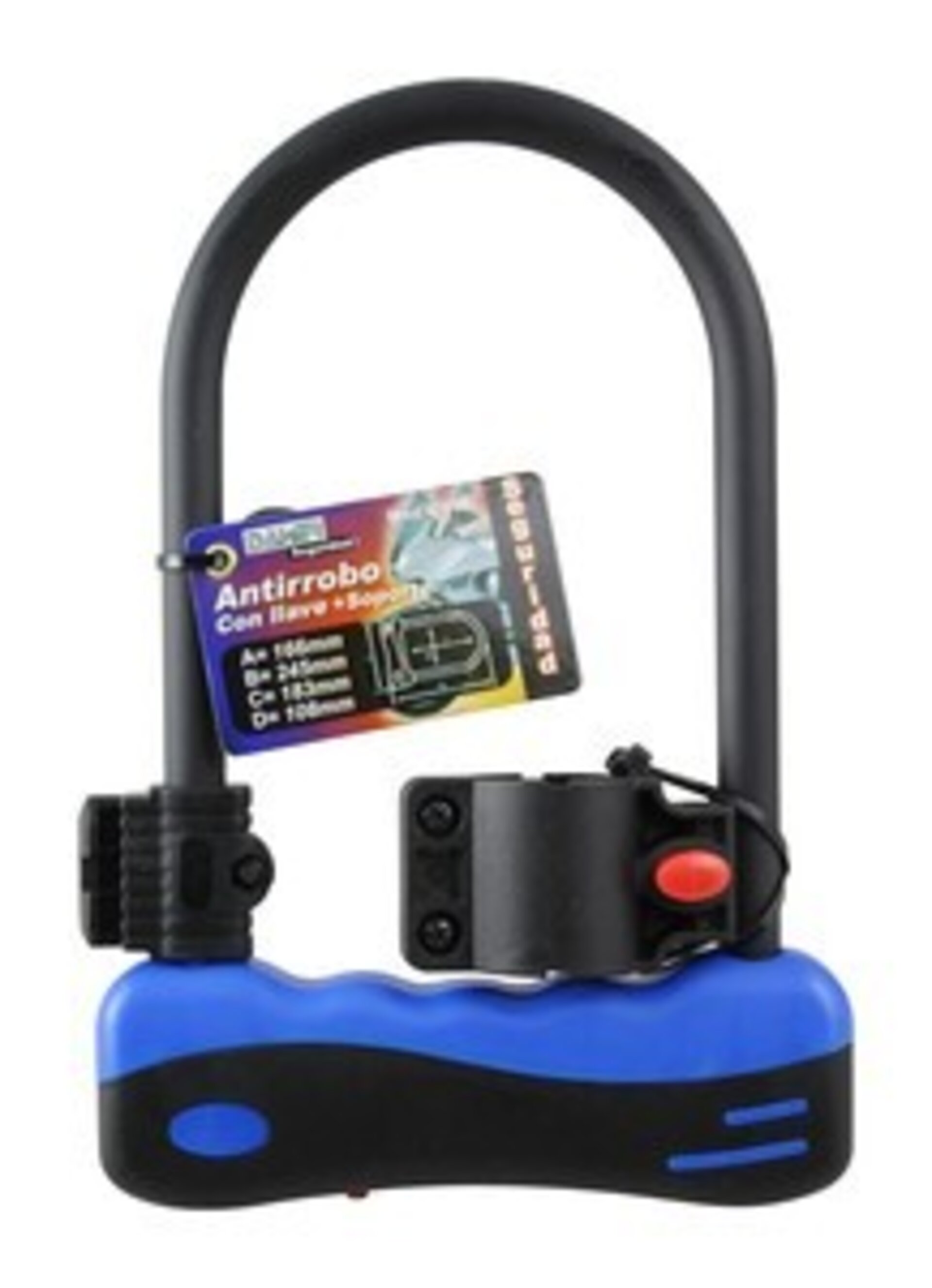 Cadena antirrobo con llave, motos, bicicletas - 1