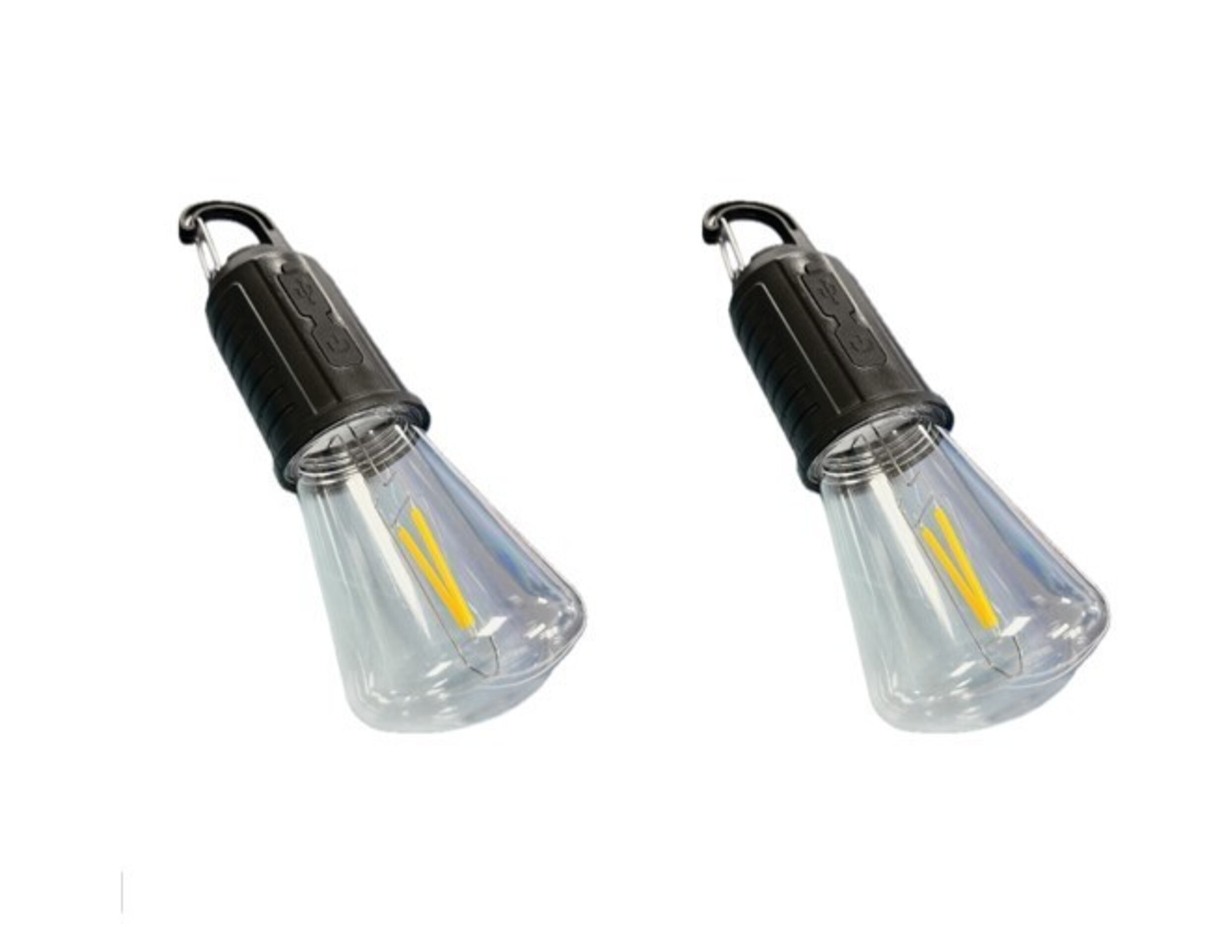 Bombilla portátil recargable camping- 2 unidades - 1