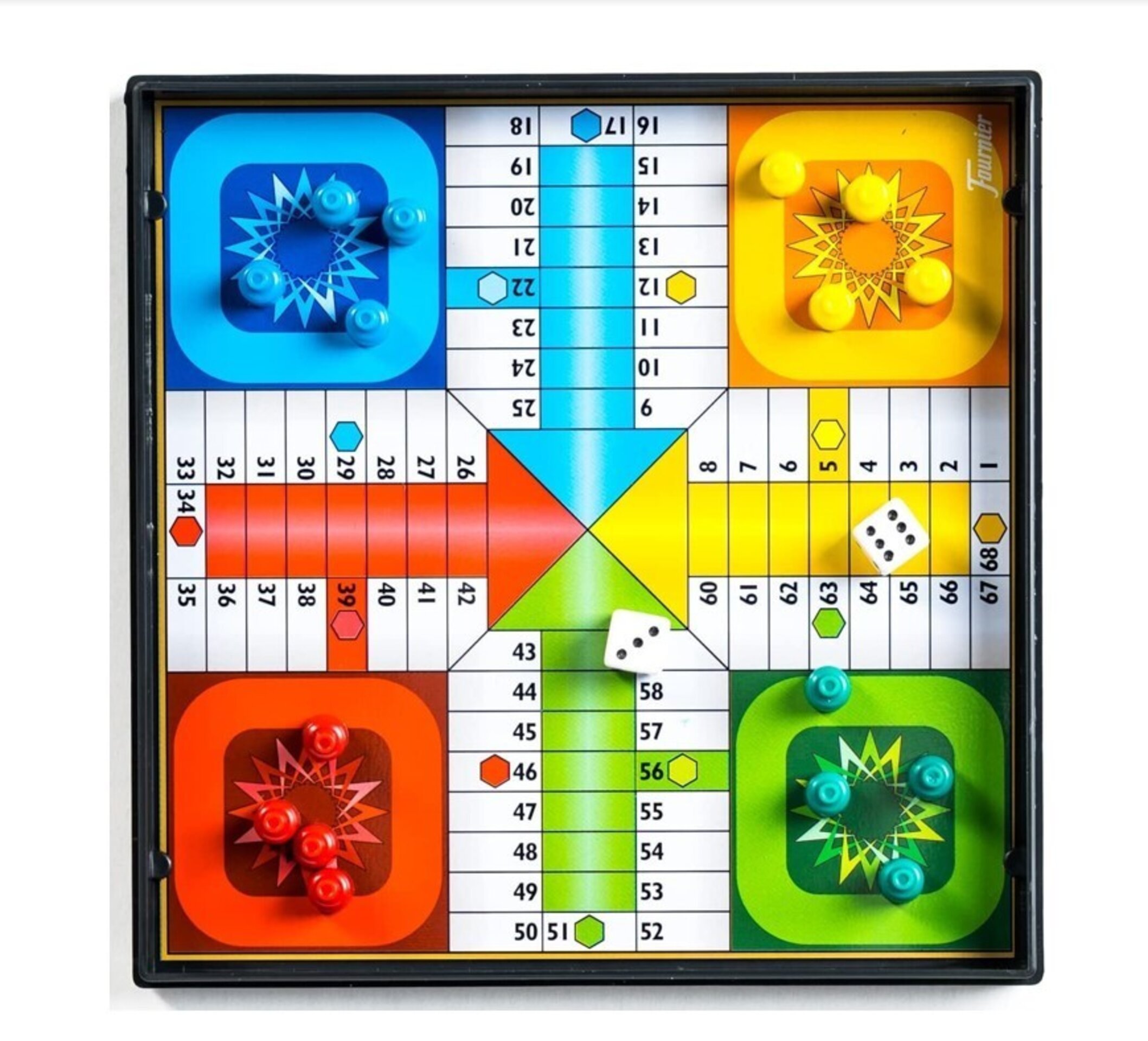 Juego Parchis magnetico, 16x16cm - 1