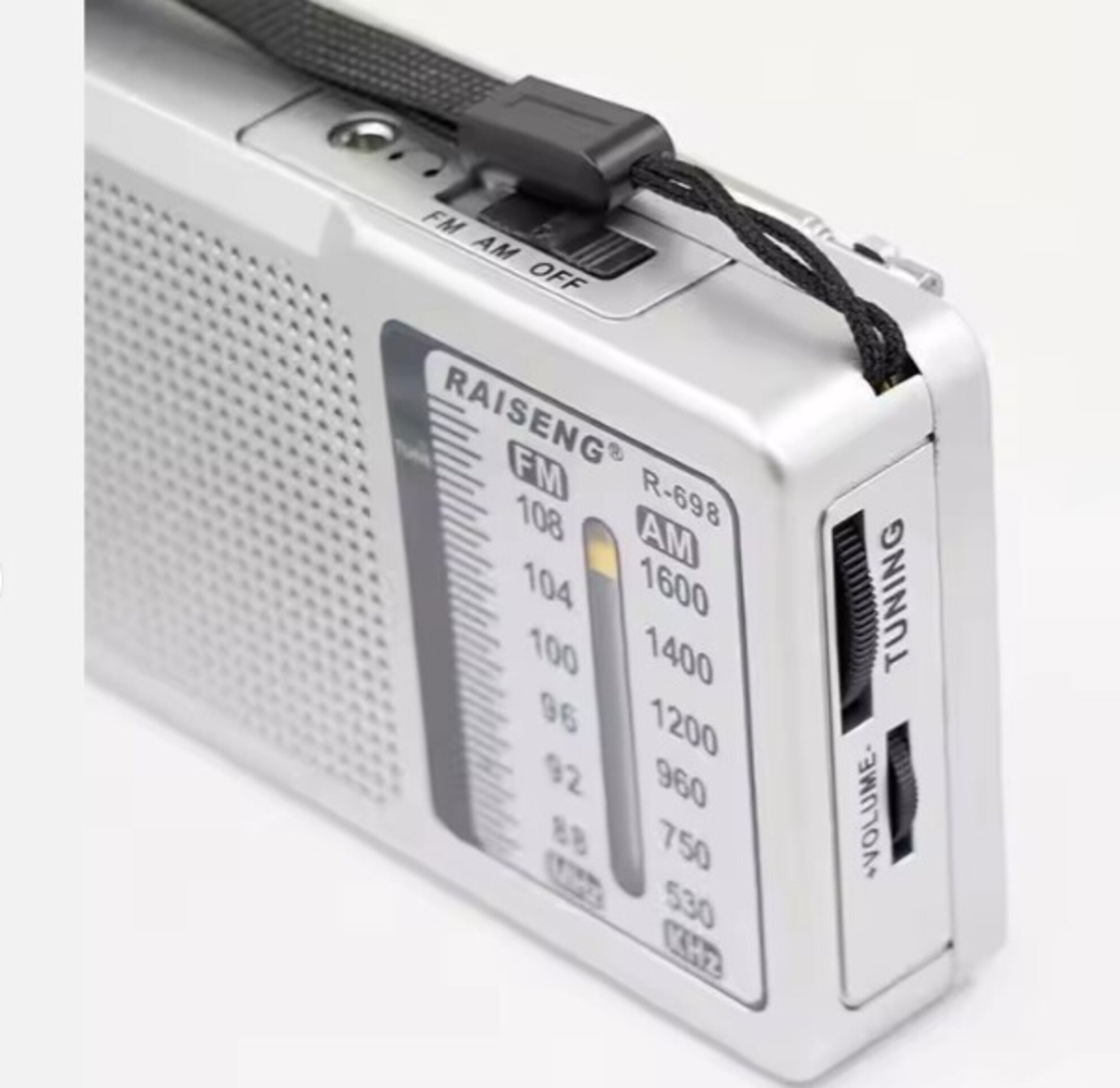 Radio FM/AM, portatil 2 pilas AA - 2