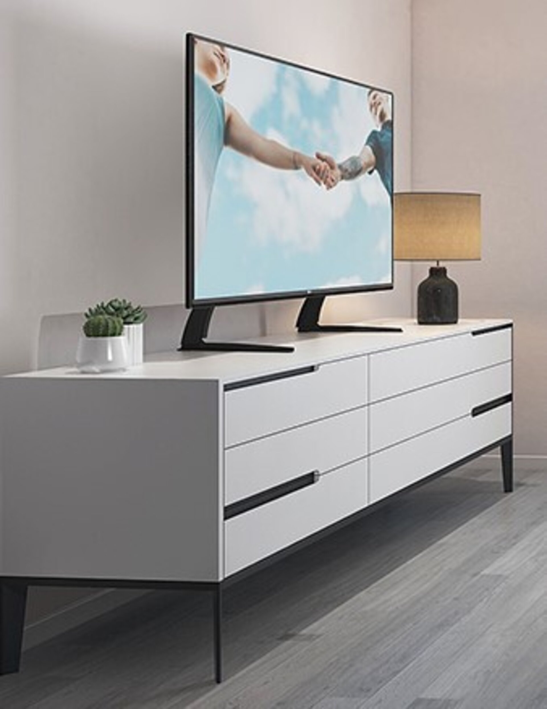Soporte TV mesa, 32" a 60" - 1