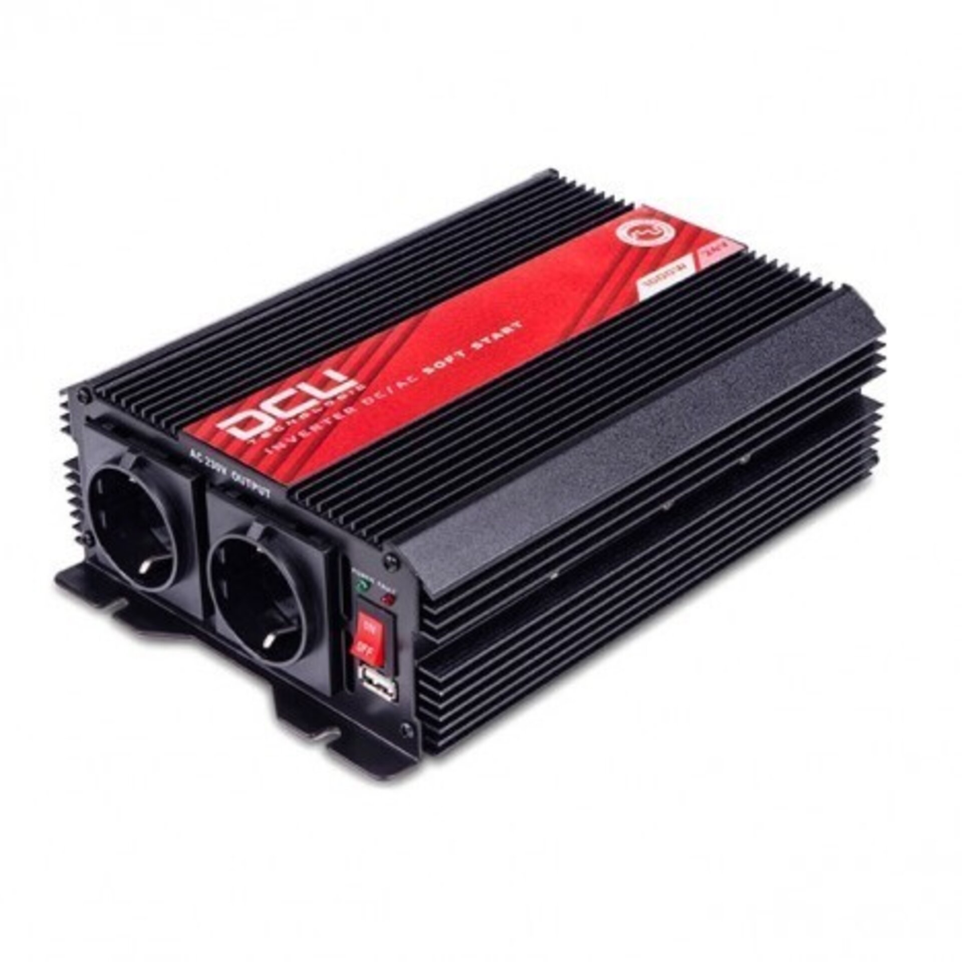 Inversor 1000W. 12V a 230V, arranque suave, profesional - 1