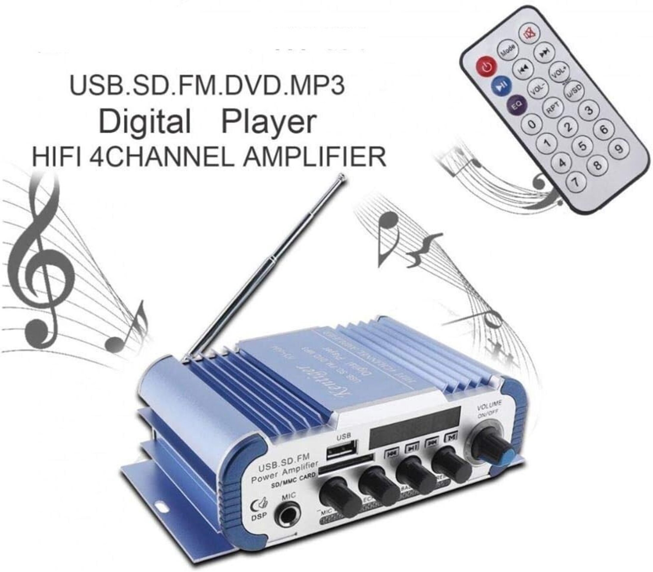 AMPLIFICADOR MINI 20W+20W-BLUETOOTH - 1