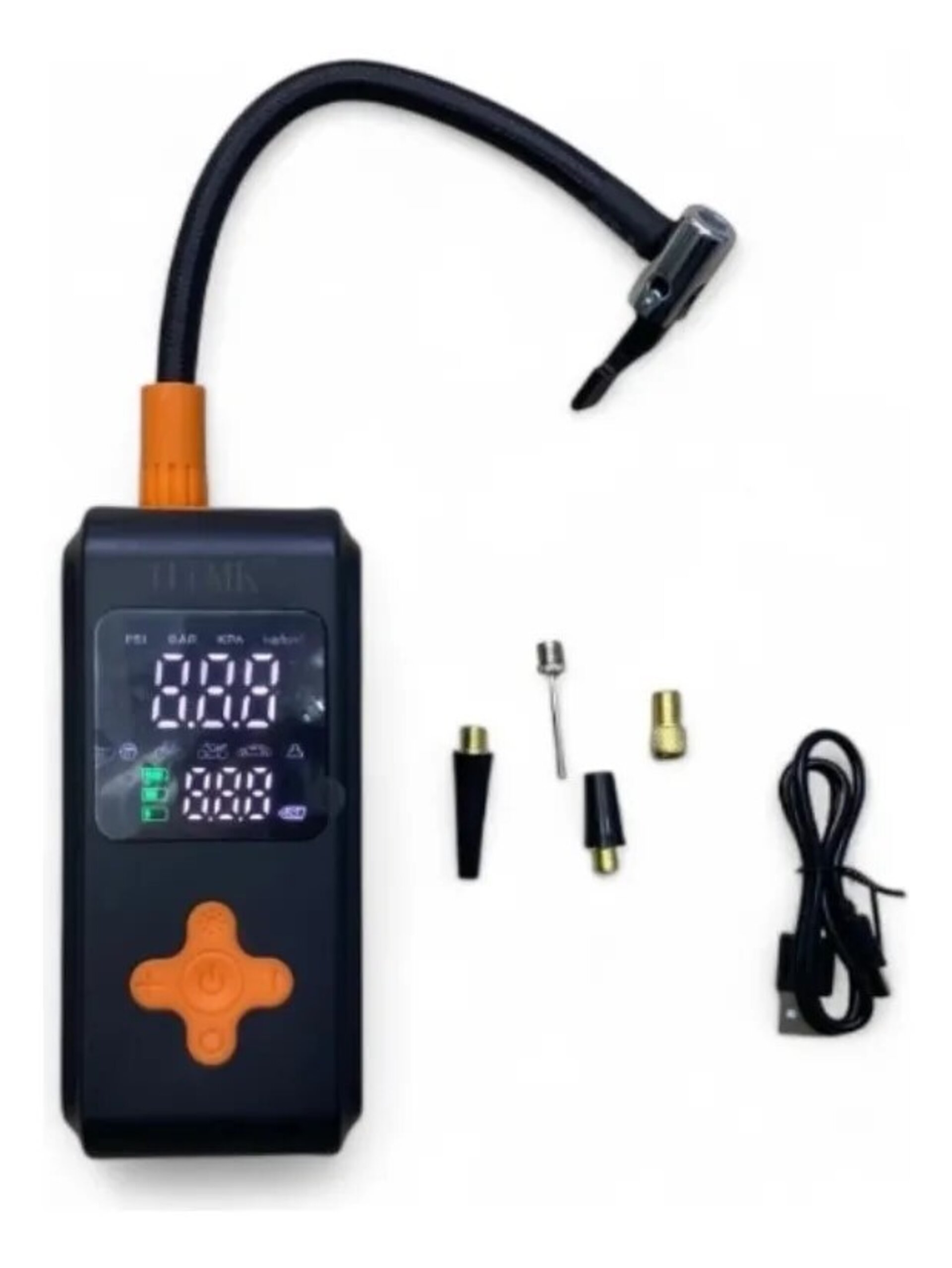 Compresor aire portatil con bateria, inflado neumaticos, vehiculos, bicis, etc. - 2