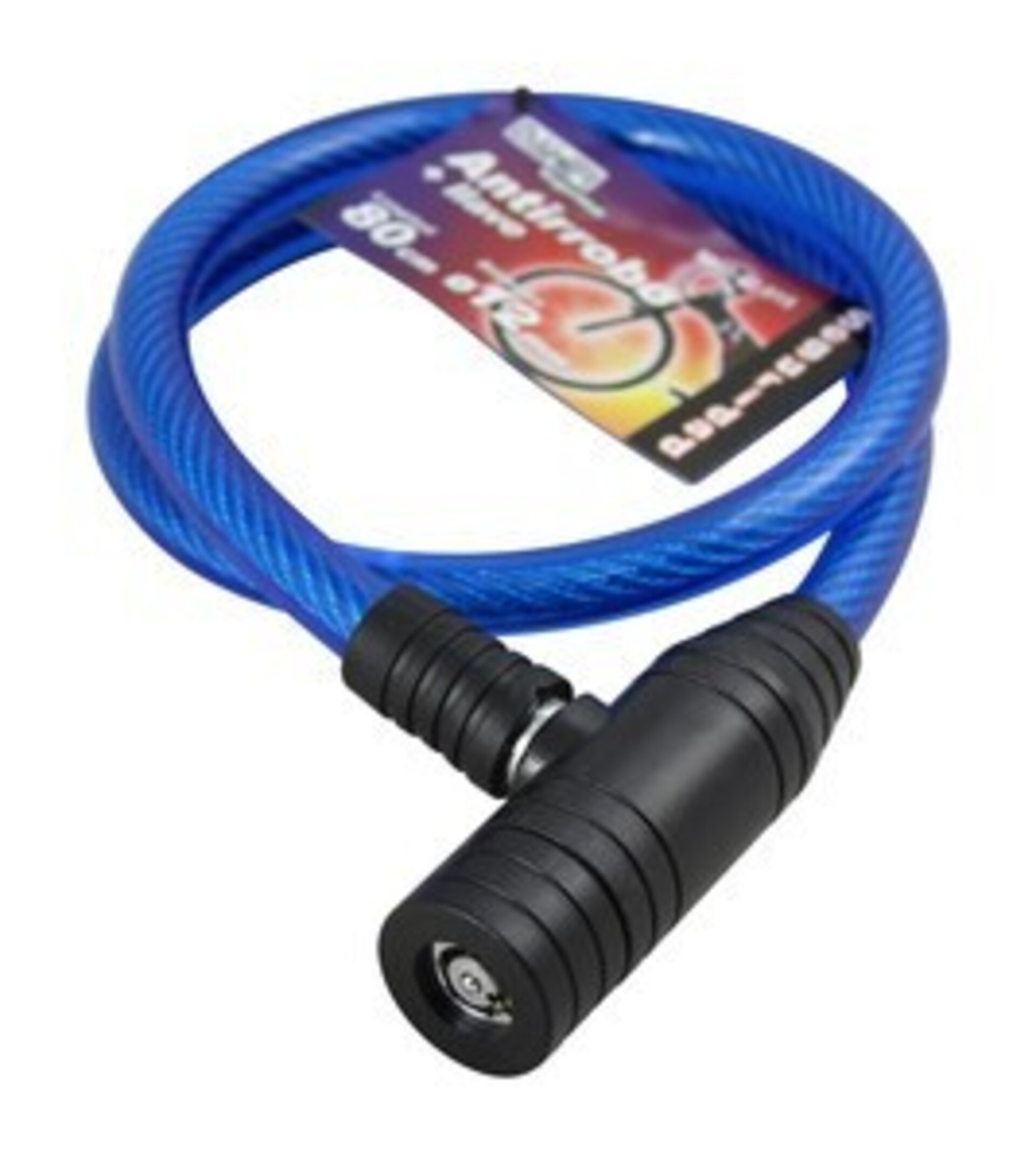 Cadena Ø12 mm, antirrobo con llave 80 cm - 1
