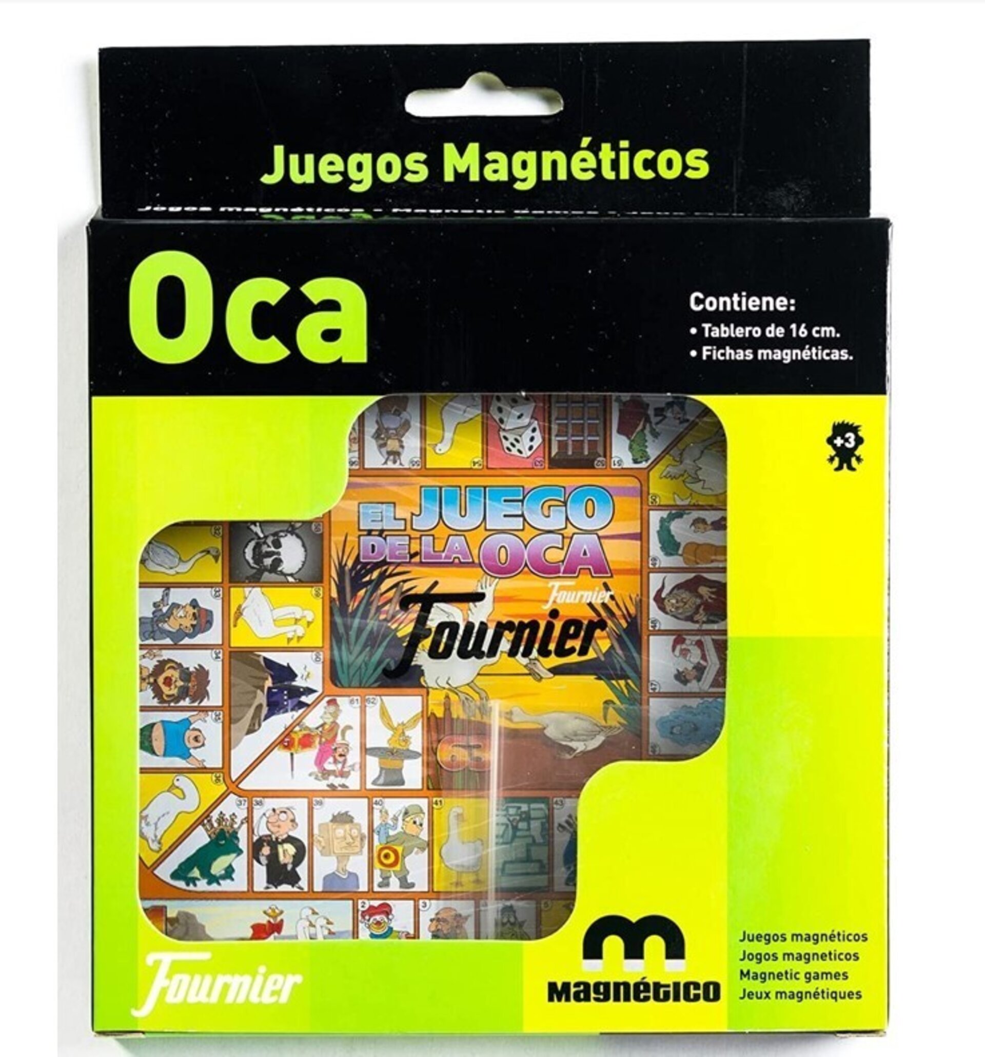 Juego Oca magnetico, 16×16 cmtrs. - 2