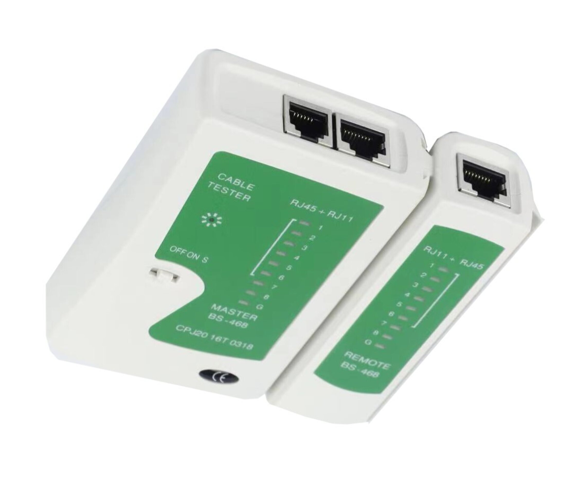 Comprobador de cables RJ45/11/12 - 1