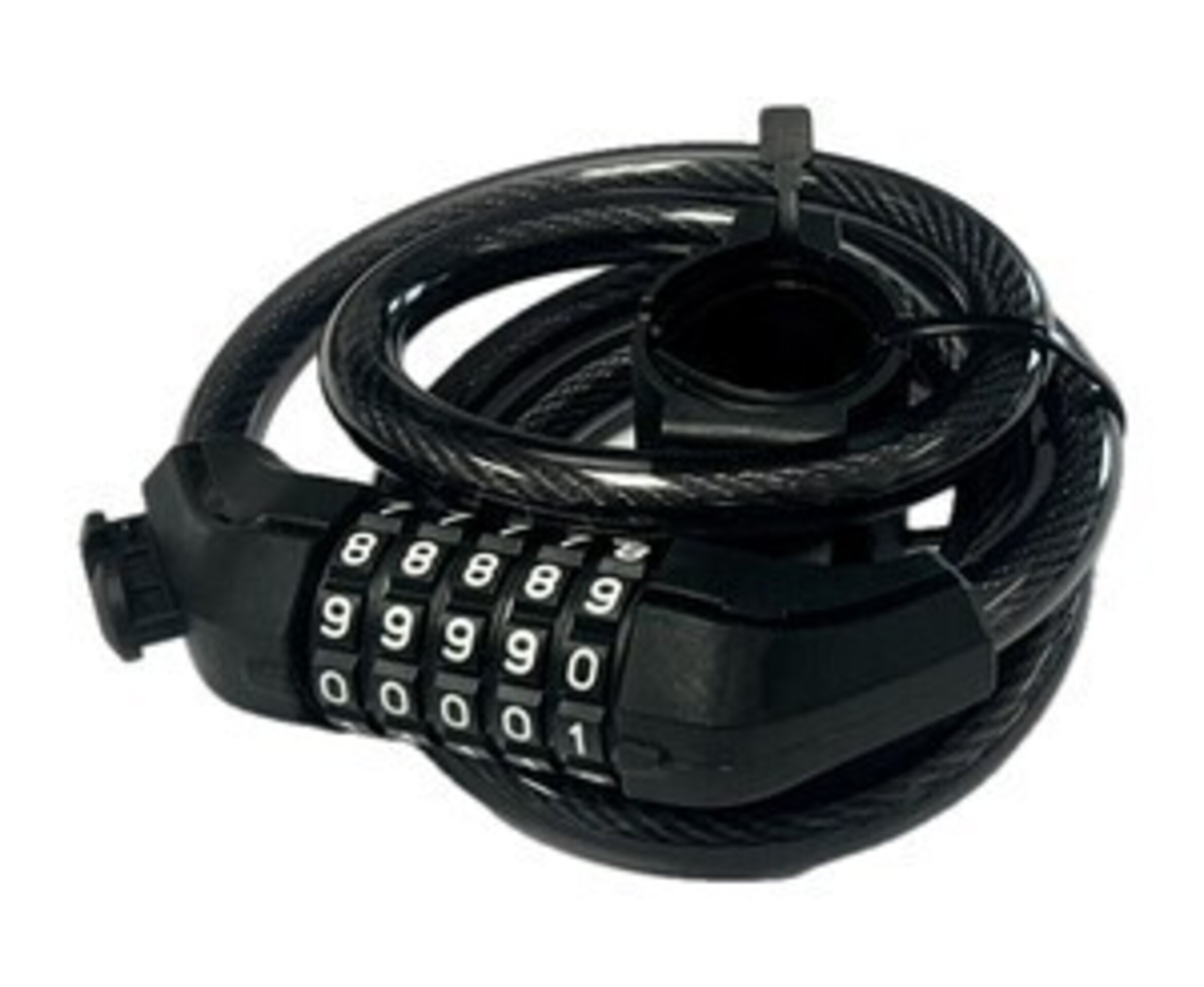 Cadena Ø12 mm, antirrobo, combinacion 5 digitos,  120 cm - 1