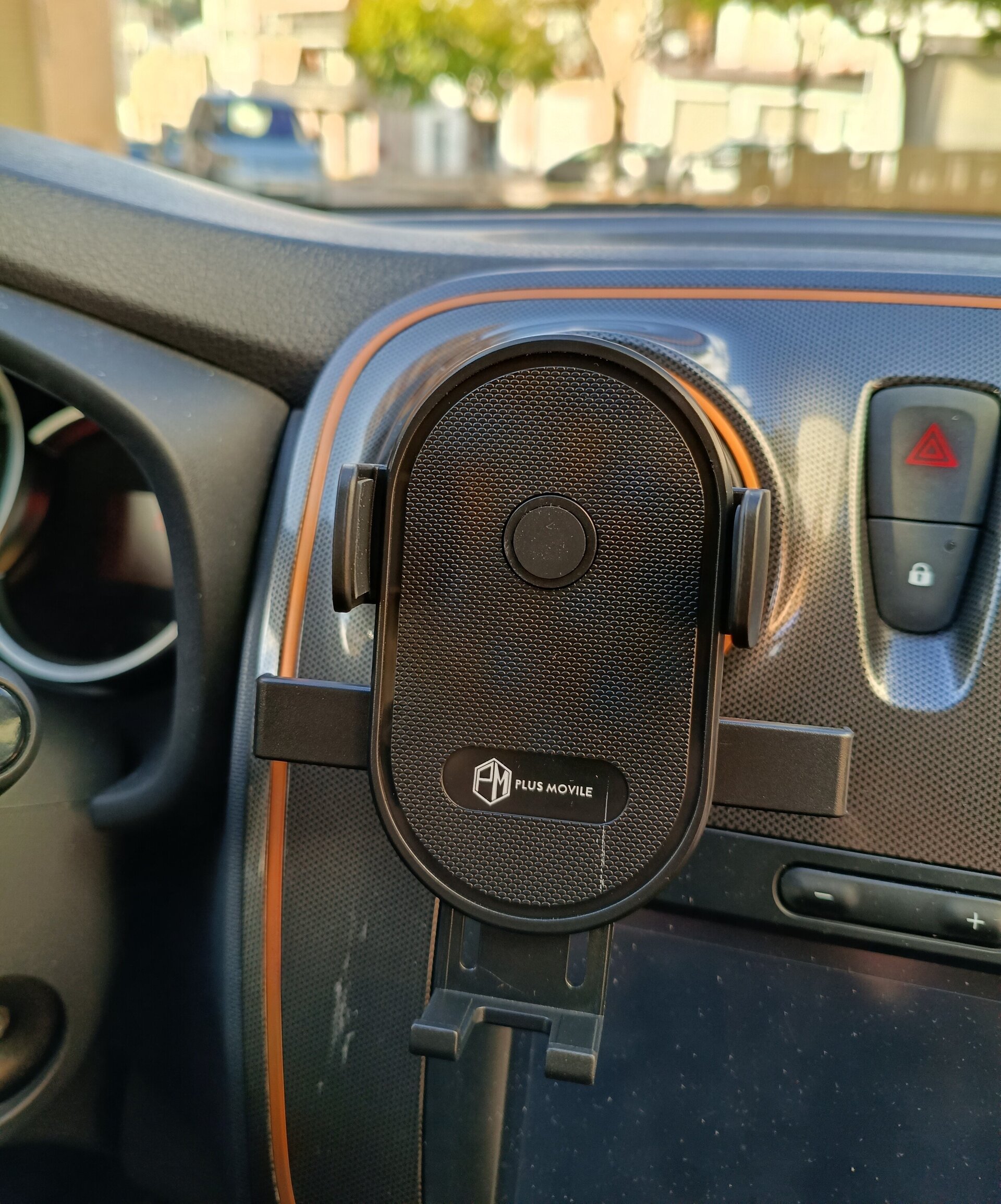 Soporte movil Rejilla redonda, Dacia Sandero II,  Mercedes Benz, etc. - 4