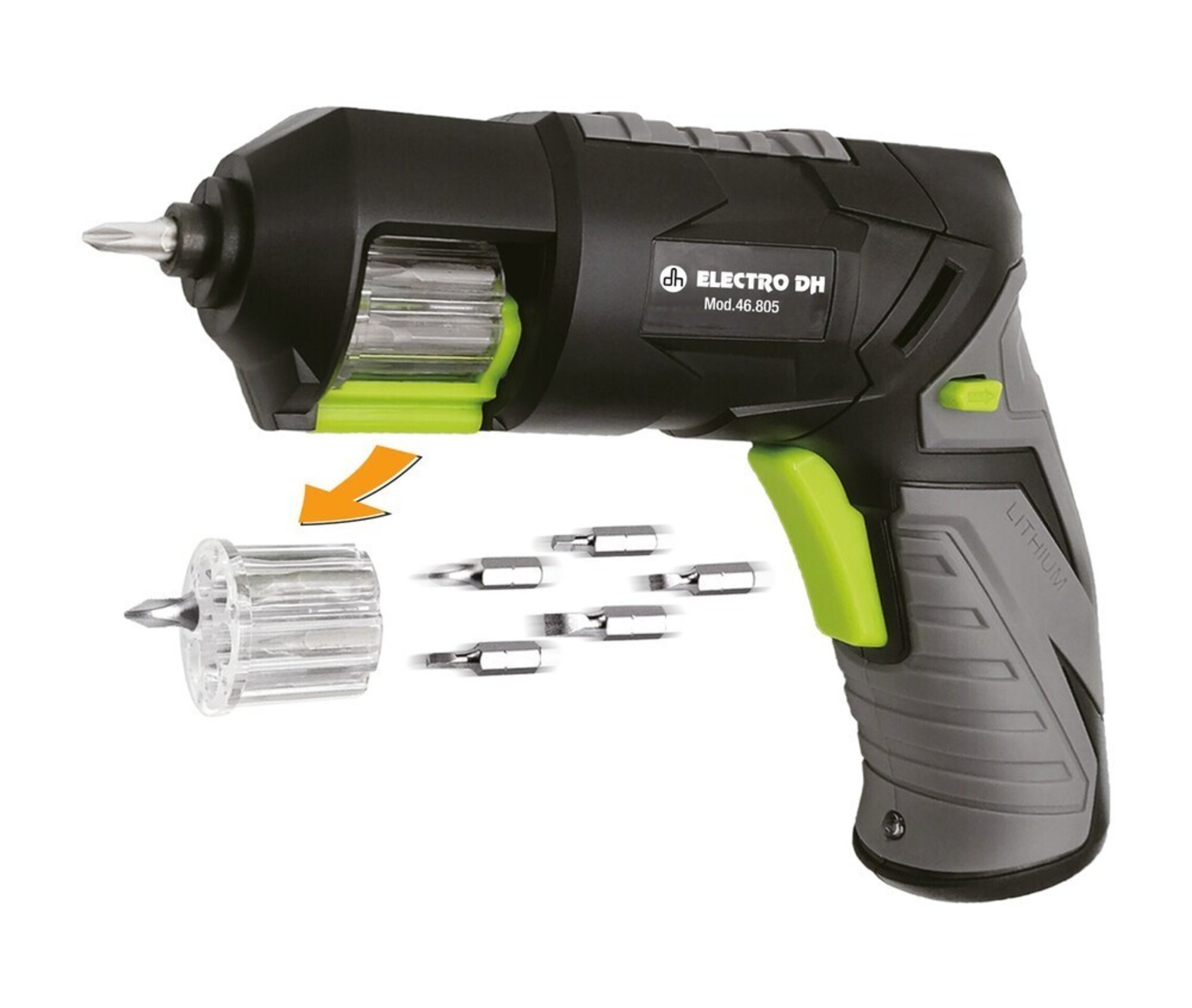 Atornilladora recargable 3.6V con puntas. - 1