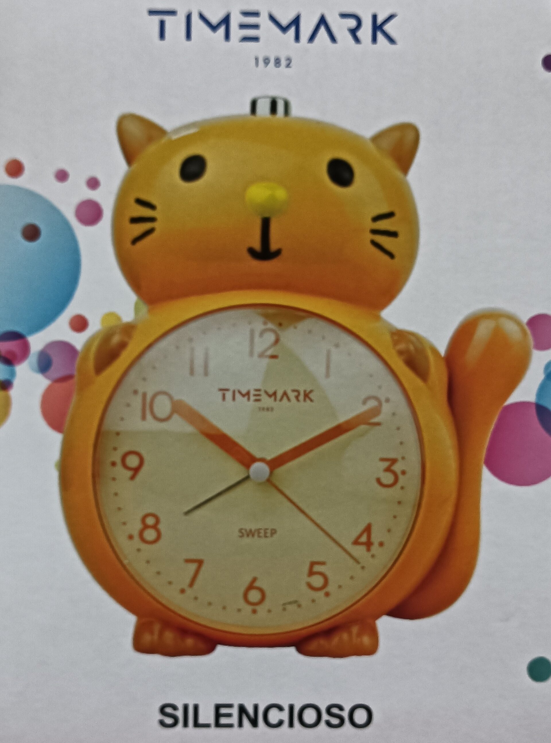 Despertador silencioso infantil con luz integrada y doble sonido de alarma - 2