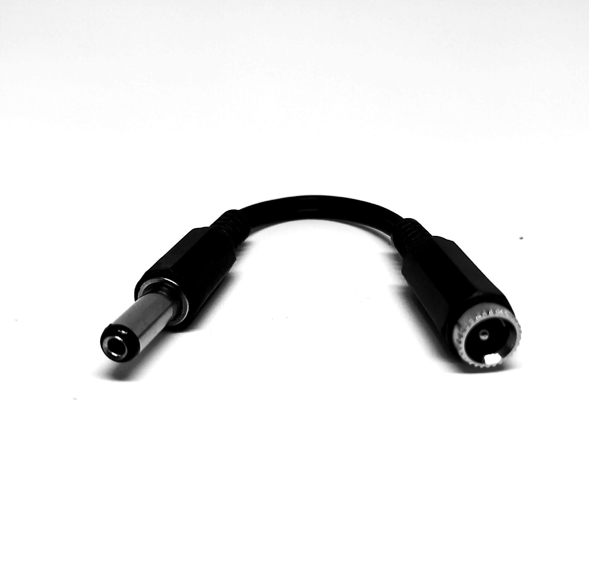 Prolongador 0,20m con cambio de polaridad, alimentacion M-H 2,1 mm. - 1