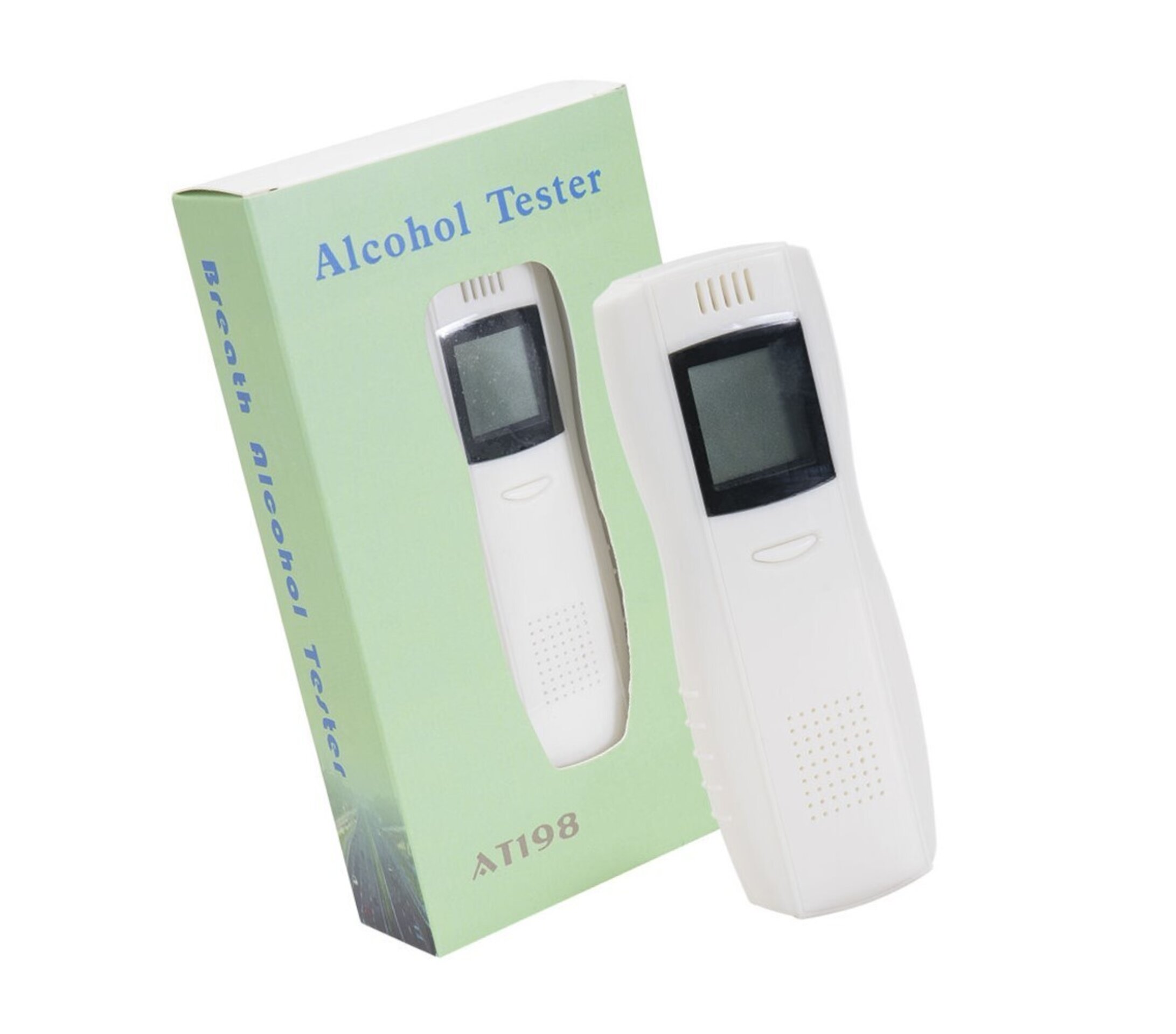 Detector de alcohol, alcoholimetro, pantalla LCD - 2