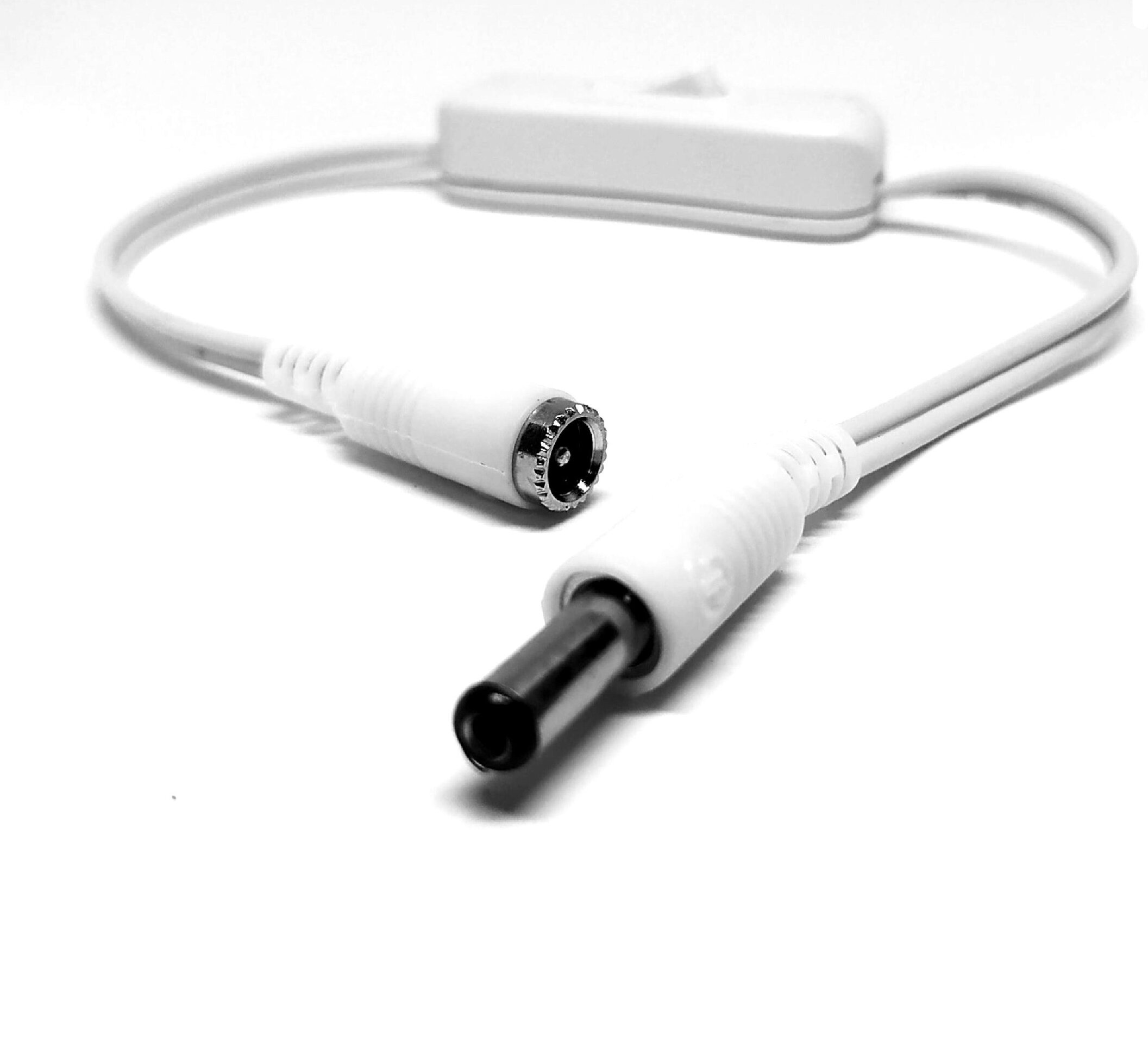 Prolongador 3m alimentacion 2,1mm M-H con Interruptor - 1
