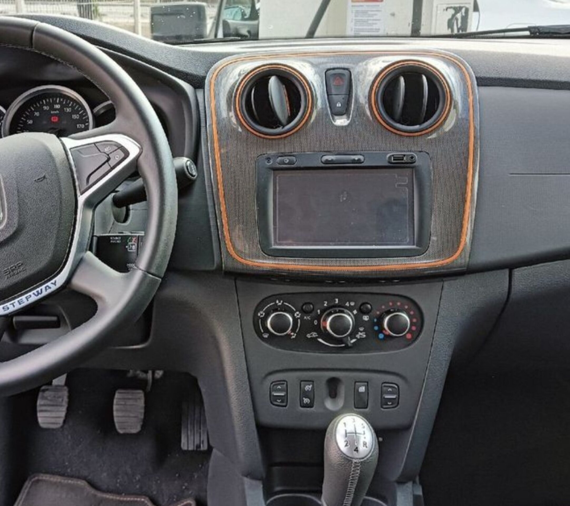 Soporte movil Rejilla redonda, Dacia Sandero II,  Mercedes Benz, etc. - 5